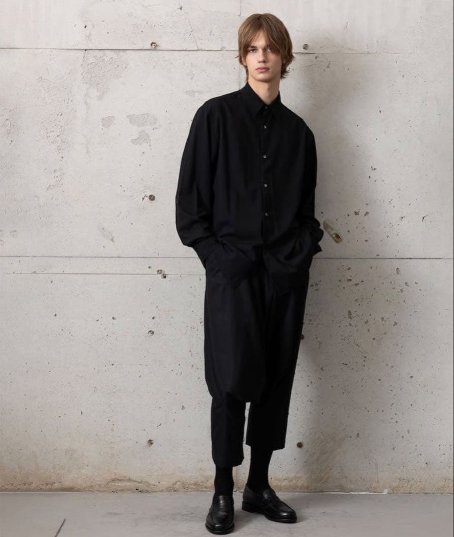 MB リミテッド　ハイエンド尾州ウール サルエルパンツ