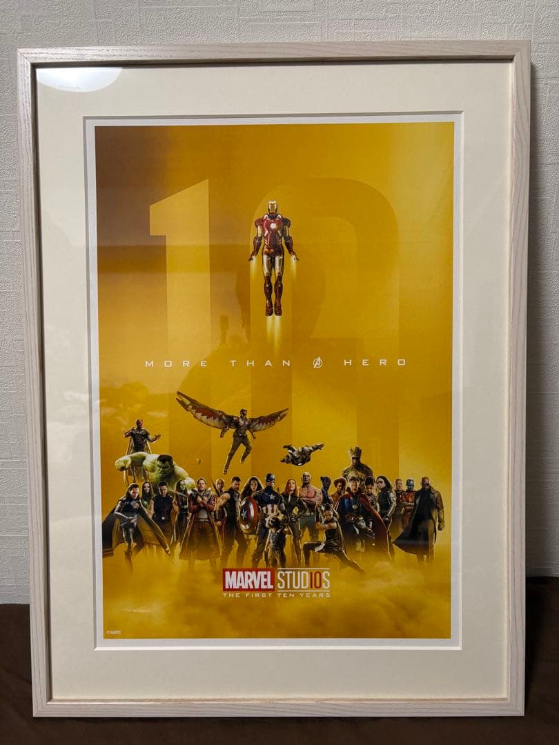 マーベルスタジオ10周年 ジークレー 版画【受注生産】