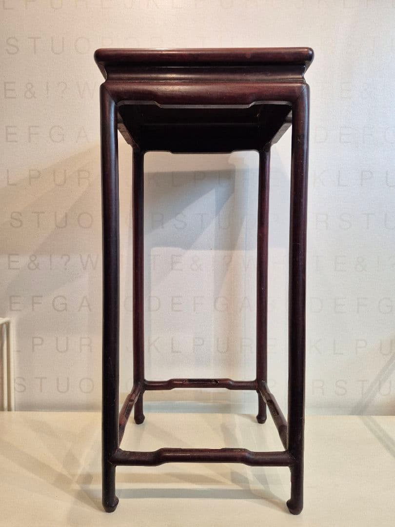 朝鮮　李朝　中国家具　花台　アンティーク家具　古民具　骨董　飾り台　送料込み②