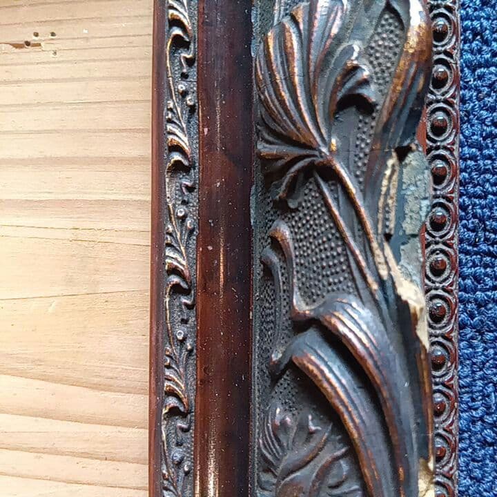 アンティーク　木製フレーム　額縁　ヴィンテージ