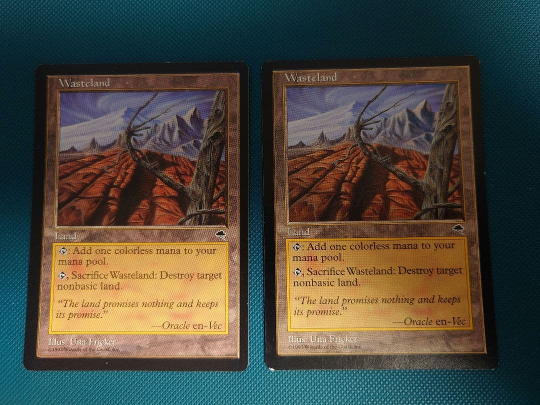 迅*寧様 不毛の大地　Wasteland　４枚セット