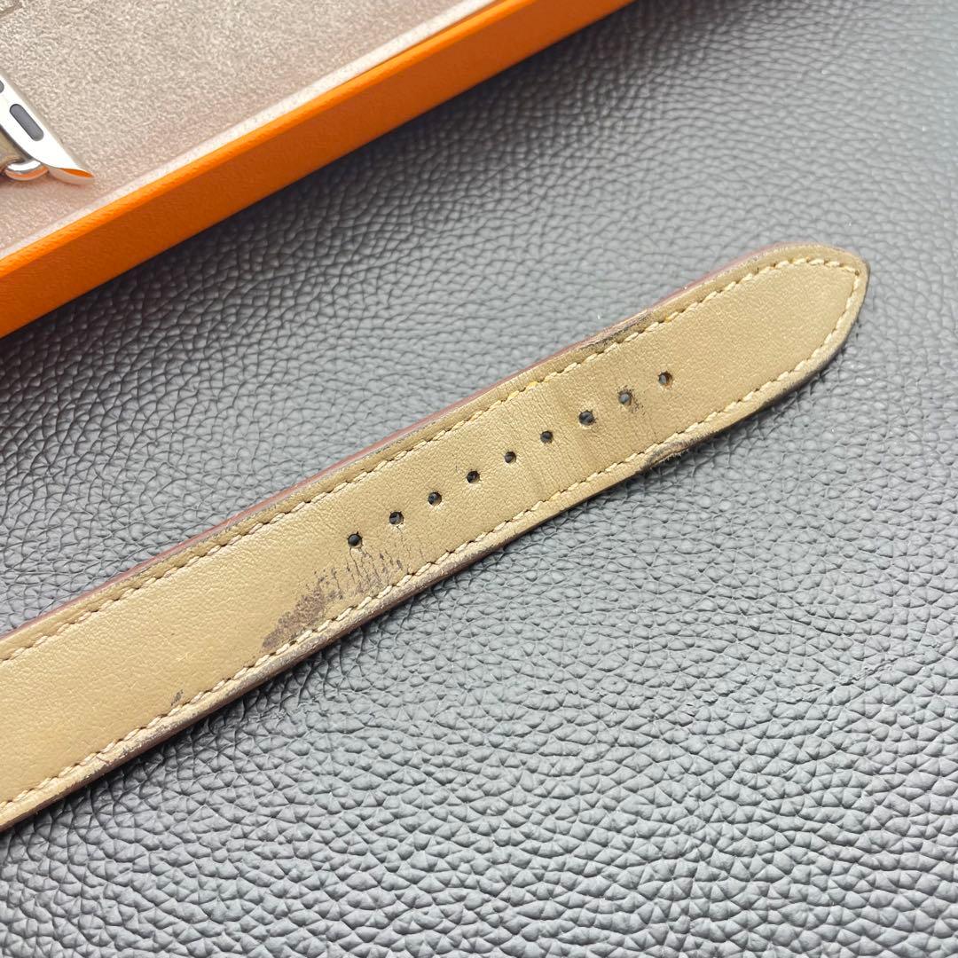 1326 Apple Watch エルメス　エトゥープ　二重　HERMES