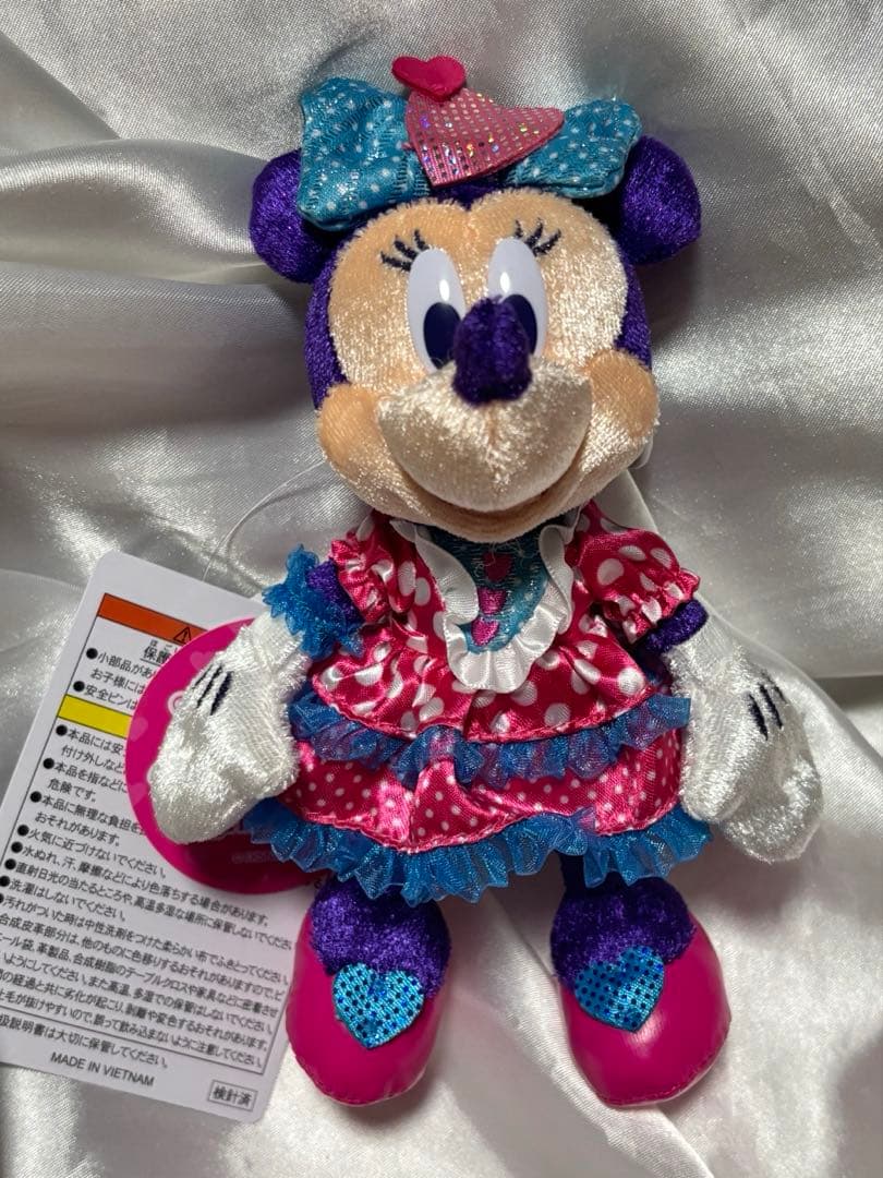 ファンダーランド　ミニパル　ぬいぐるみバッジ　ミニー　ミッキープルート　セット