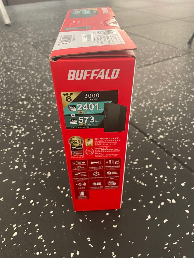 BUFFALO WSR-3000AXP-BK 無線LANルーター