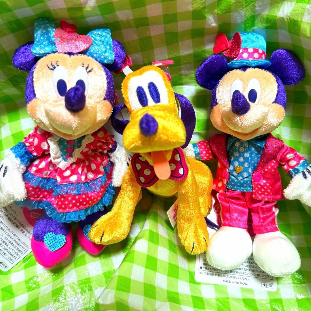 ミニーのファンダーランド　ぬいぐるみバッジセット