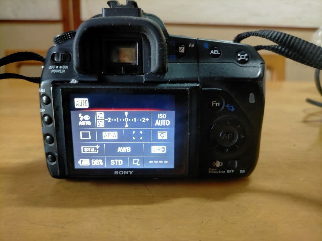 SONY α350 MINOLTAレンズ付き