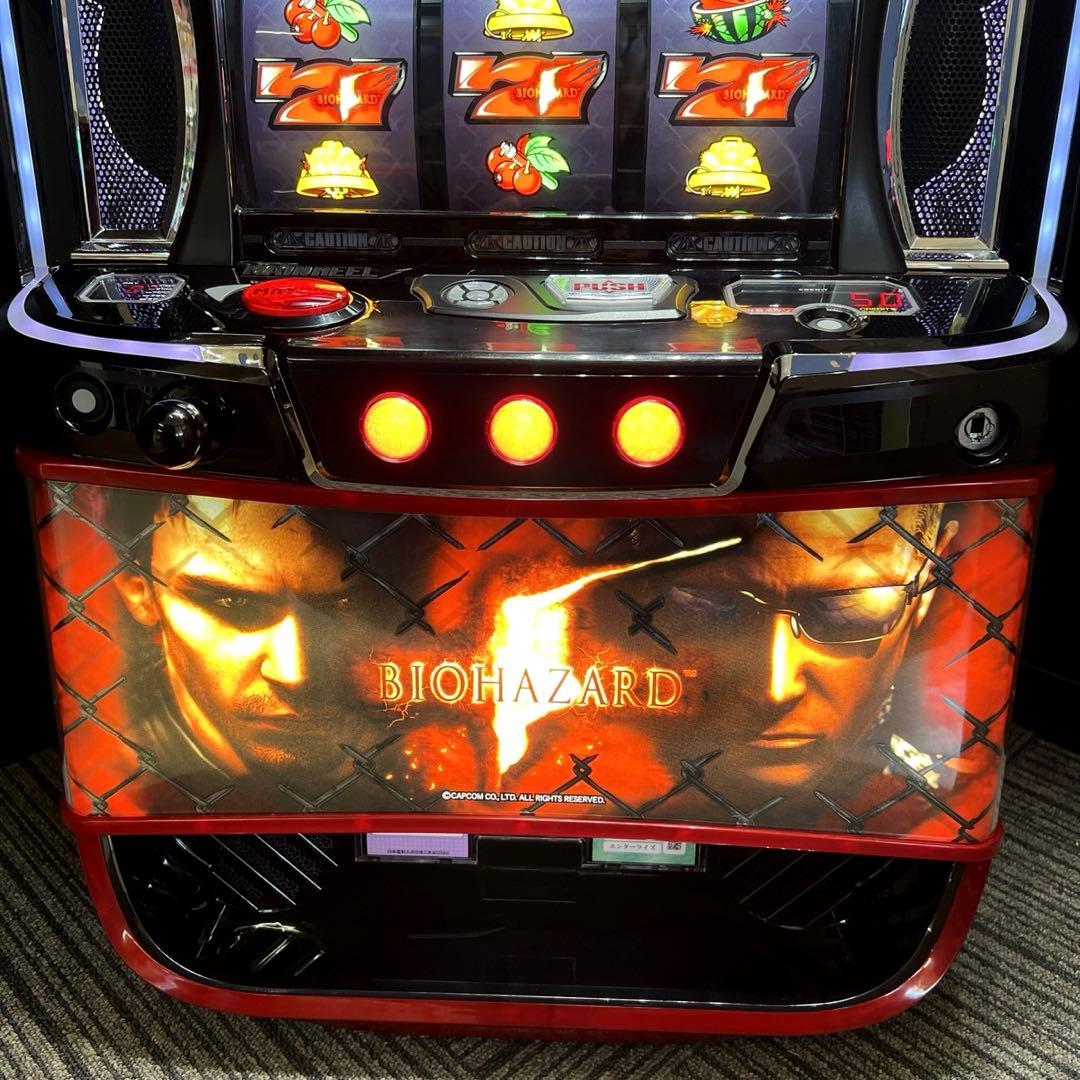 【専用】スマスロ 「バイオハザード5」　送料無料　パチスロ実機