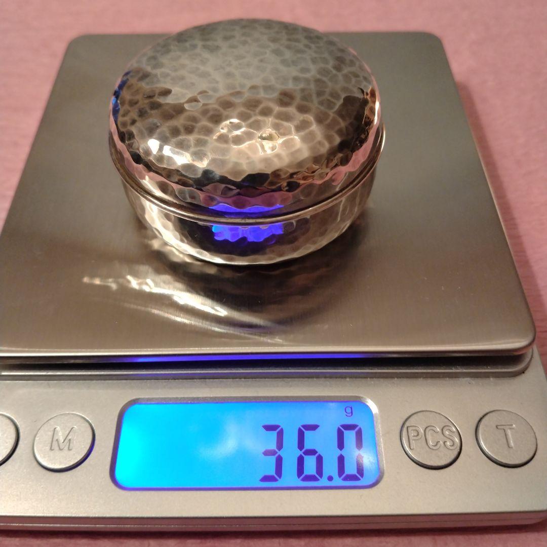 セール（28日まで）純銀　小ぶりボンボニエール　36.0g