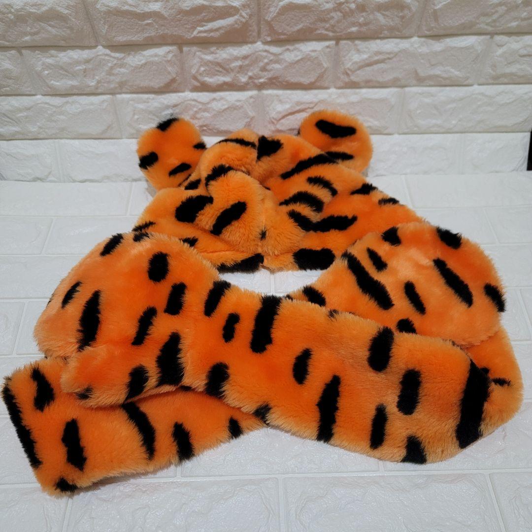 【東京ディズニーリゾート】くまのプーさん ティガー マフラーキャップ