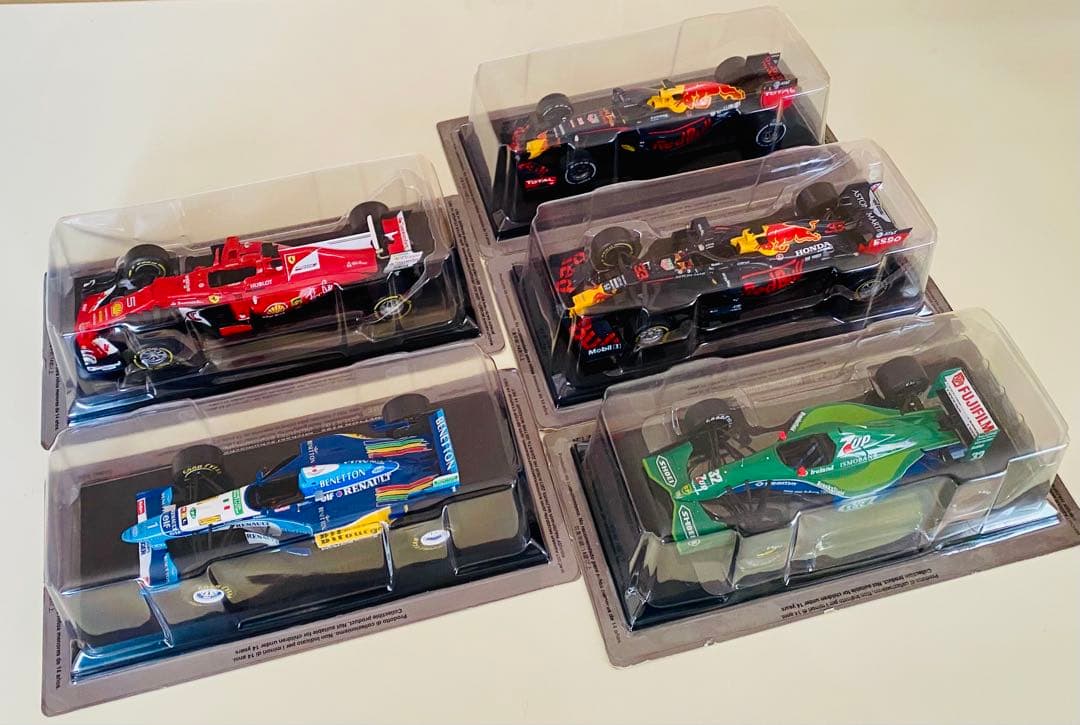 デアゴスティーニ ビッグスケール f1コレクション5台セット