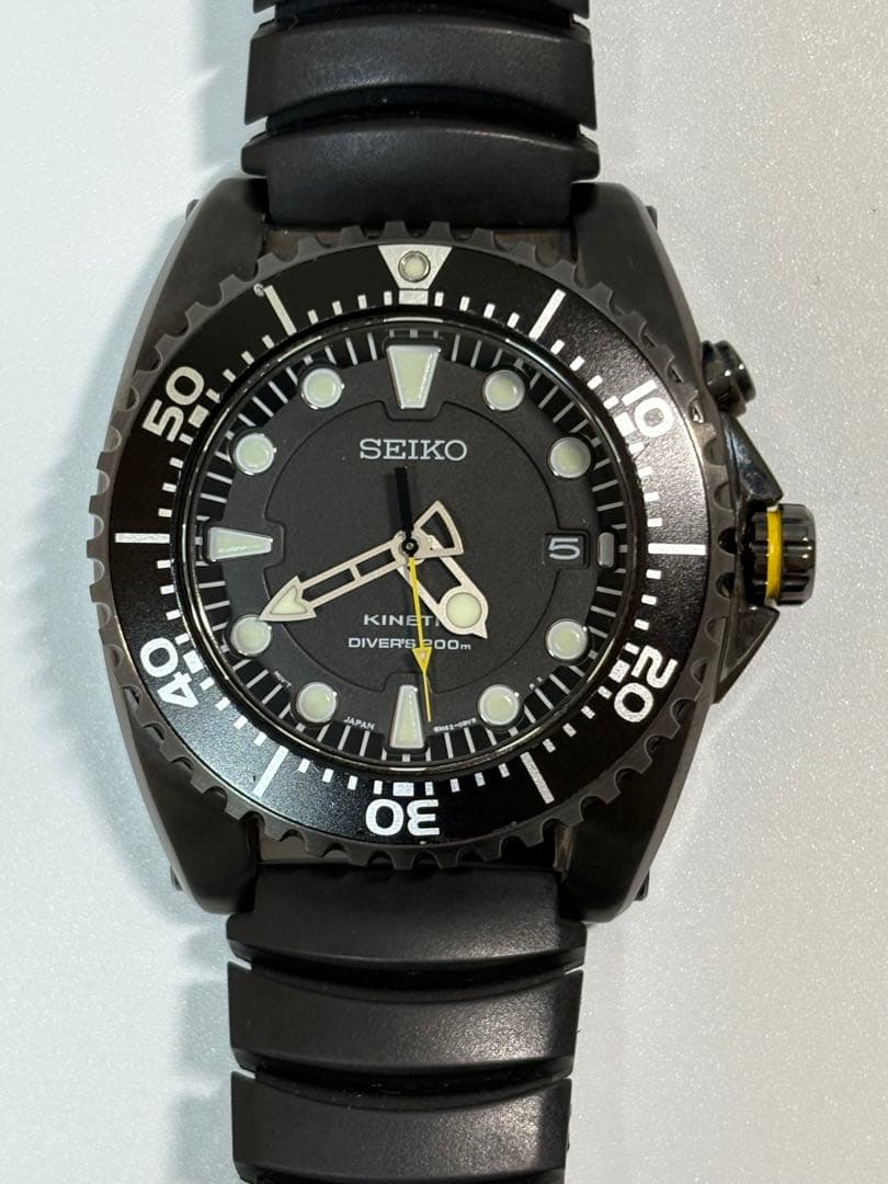 【極美品】SEIKO セイコーキネティックSKA427P1 ダイバー