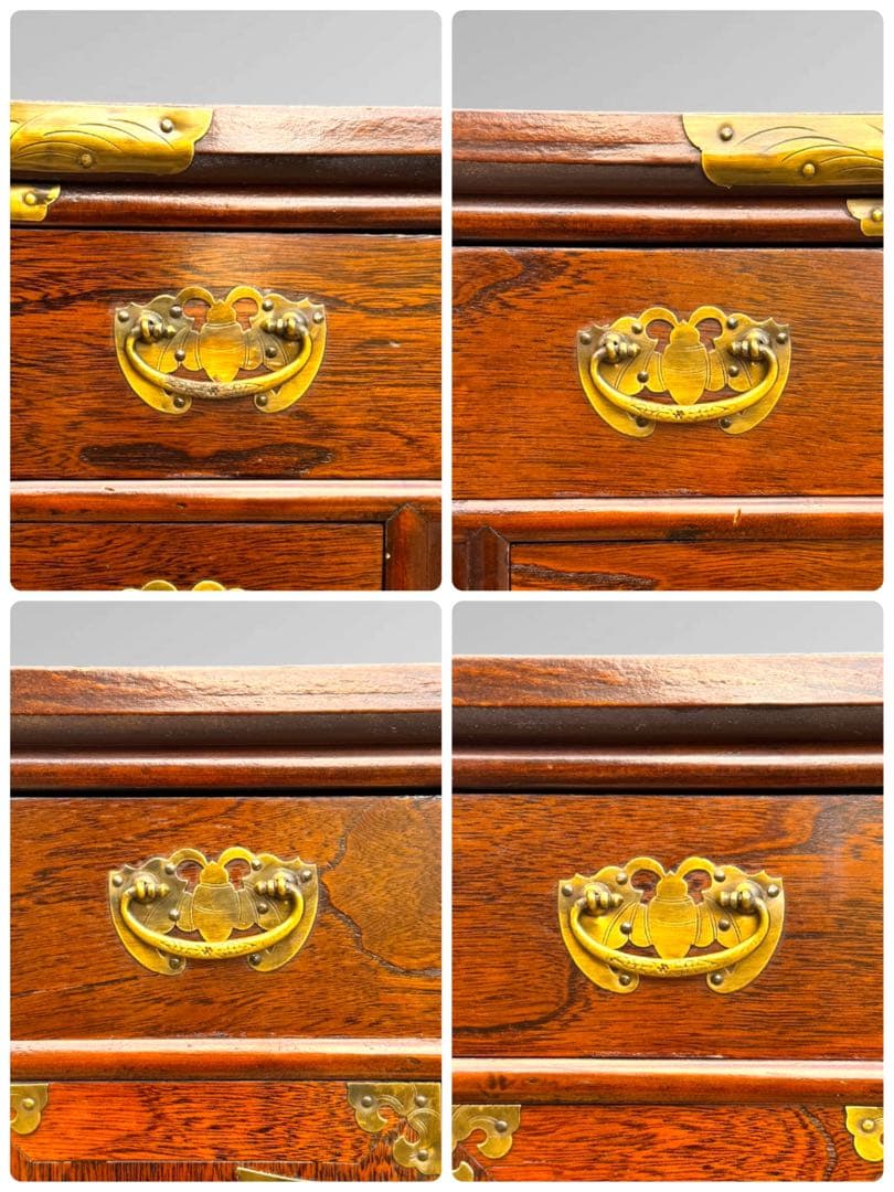 【新春セール】李朝家具 朝鮮家具 薬箪笥 年代物 アンティーク 韓流 韓国