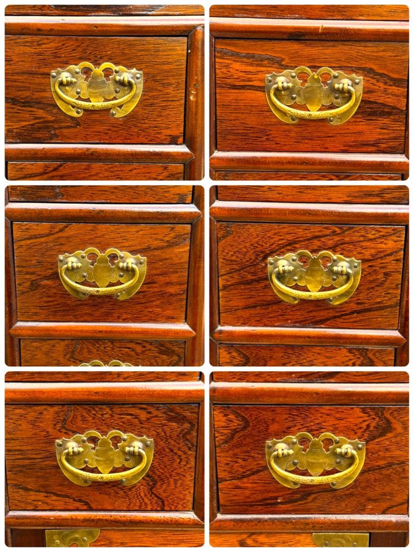 【新春セール】李朝家具 朝鮮家具 薬箪笥 年代物 アンティーク 韓流 韓国