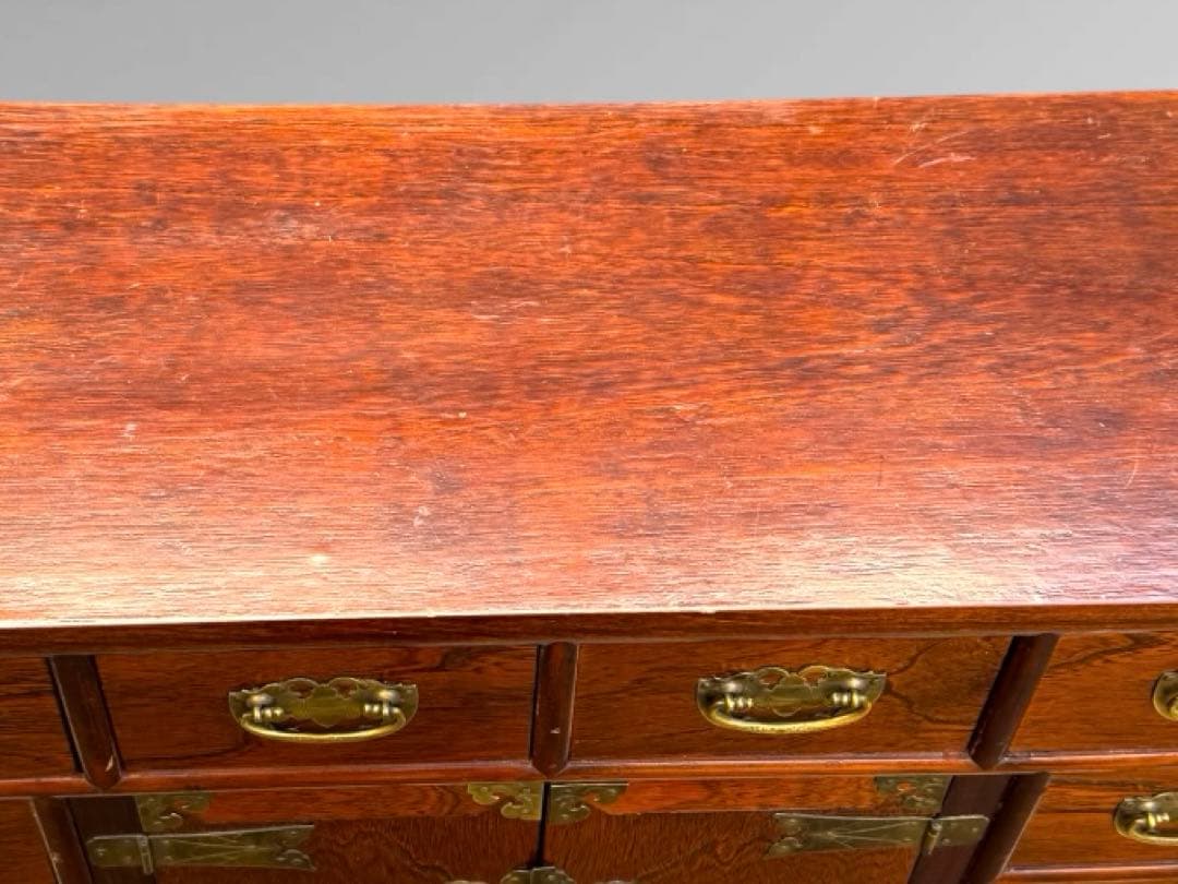 【新春セール】李朝家具 朝鮮家具 薬箪笥 年代物 アンティーク 韓流 韓国