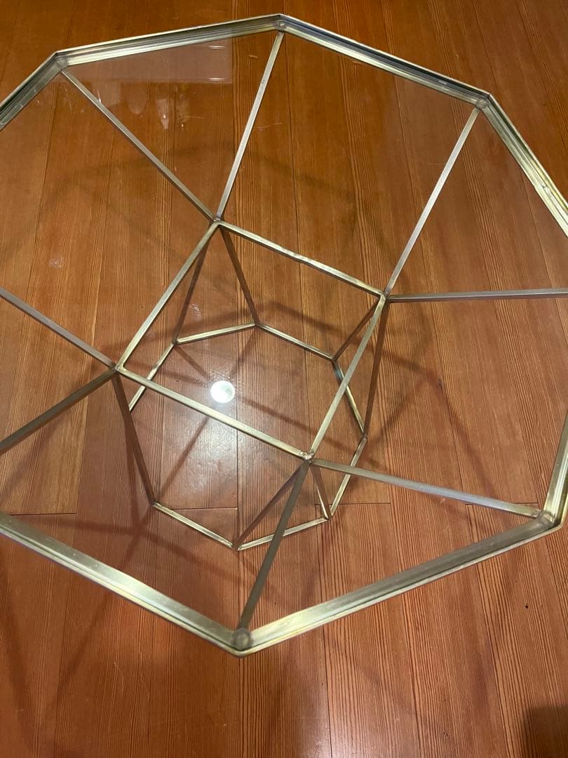 レア★ZARA  テーブル ゴールド