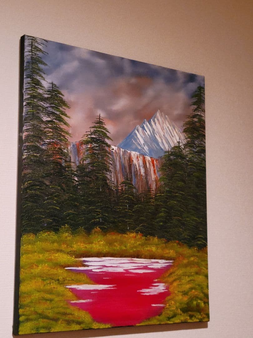 絵画 Mountain Serenity