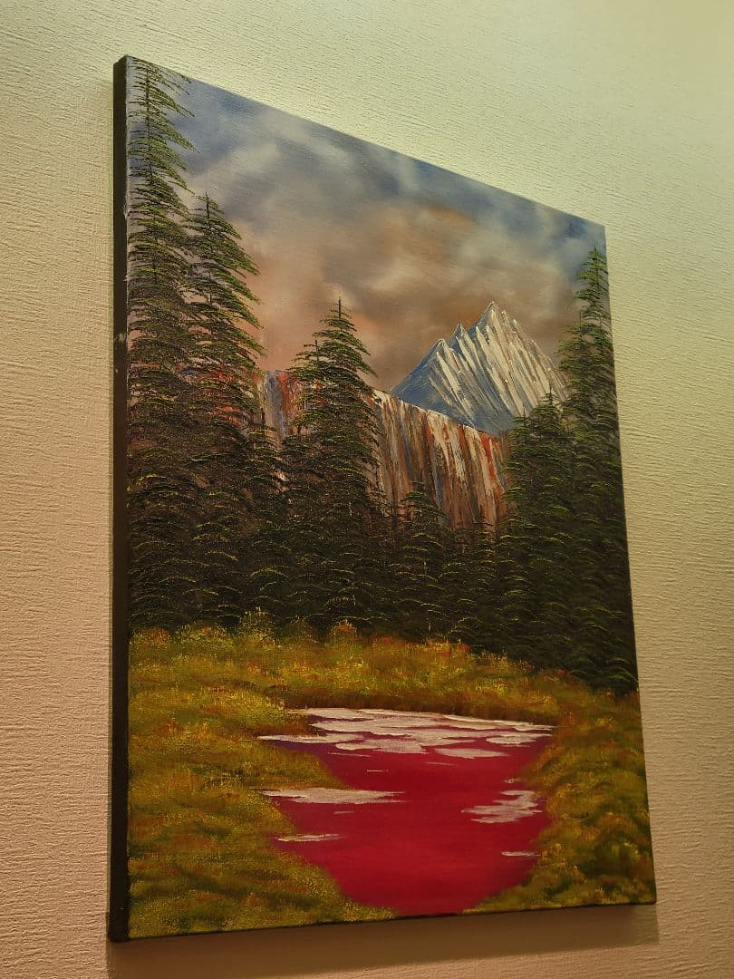 絵画 Mountain Serenity