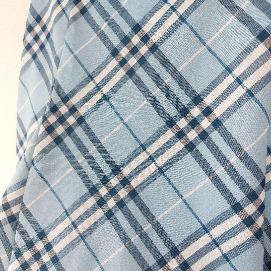 【希少品】　BURBERRY　ブルーレーベル　チェックスカート　アシンメトリー