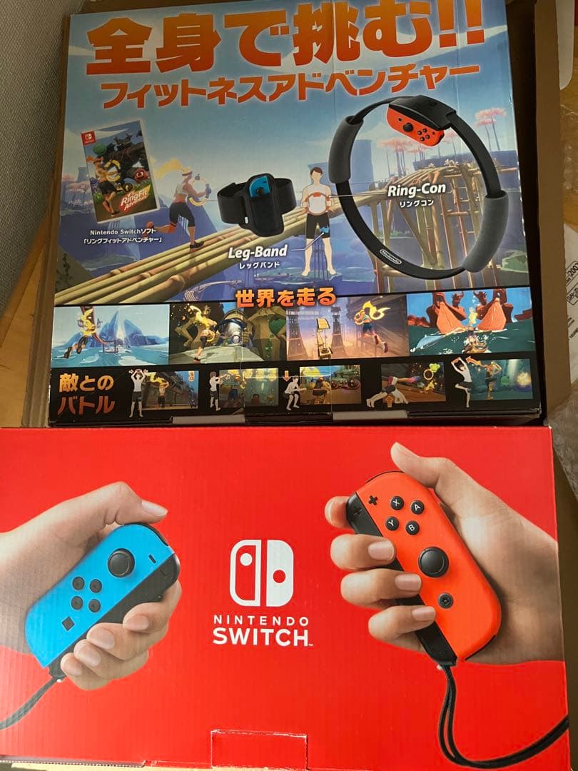 Nintendo switch本体 +リングフィット アドベンチャー+本体ケース