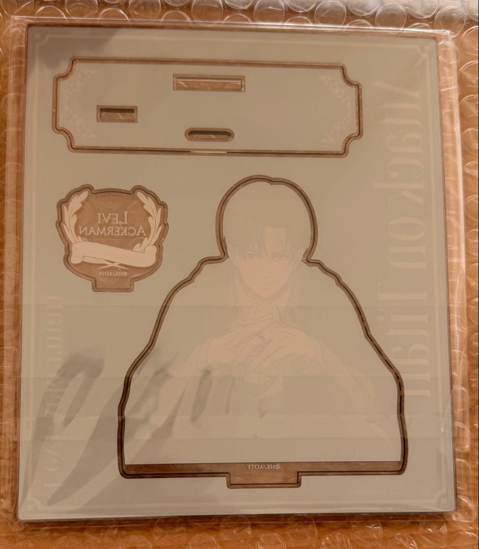 進撃の巨人 リヴァイ兵士長バースデー記念リング付属 アクスタのみ