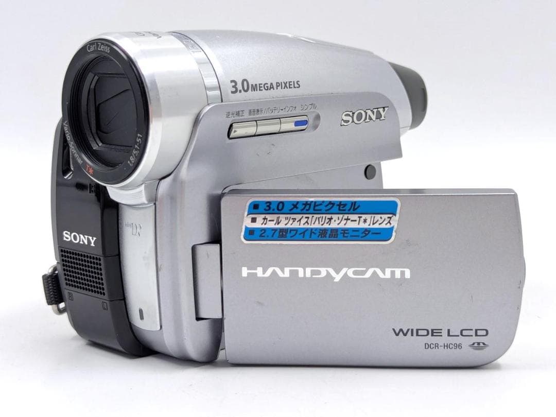 miniDVのダビングに！ SONY ビデオカメラ DCR-HC96