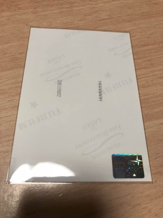 欅坂46 渡辺梨加直筆サイン