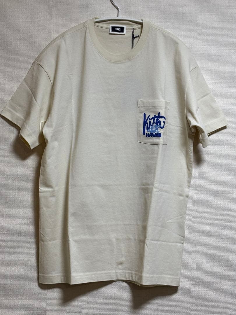 KITH レア商品Tシャツ M クリーム色 ホノルル限定 新作Tシャツ