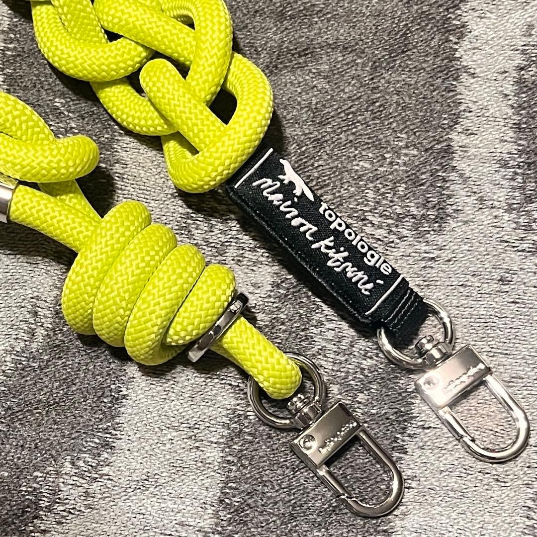 MAISON KITSUNE x TOPOLOGIE ストラップ　トポロジー