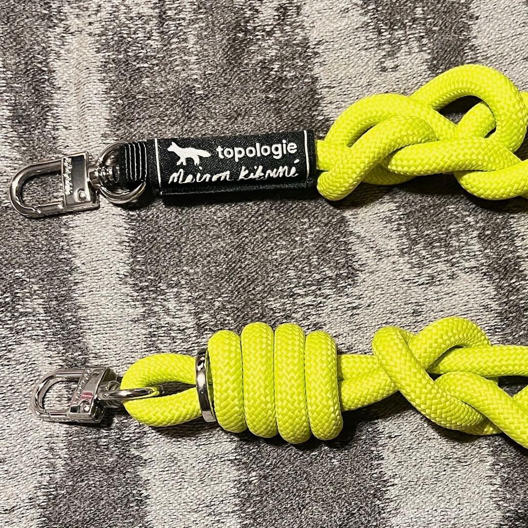 MAISON KITSUNE x TOPOLOGIE ストラップ　トポロジー