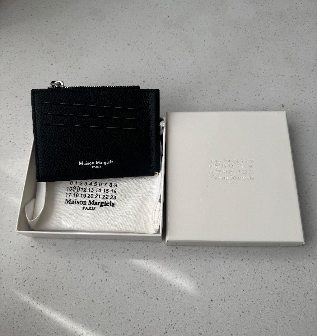 ❤美品Maison Margiela ブラック 二つ折り財布