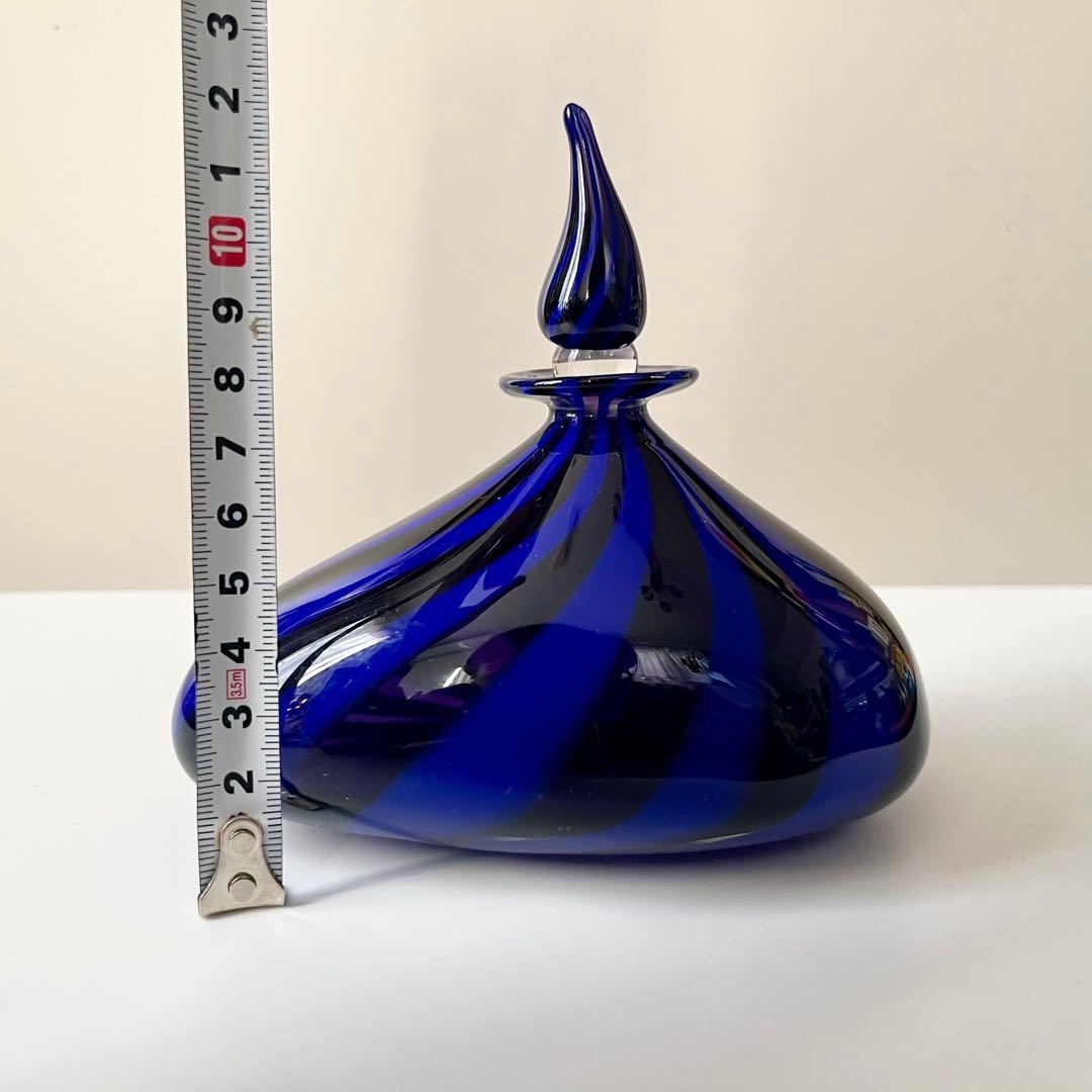 松浦あかね　飾りボトル　ガラス　置物