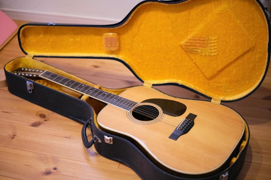 モーリス B-25 12弦 アコースティックギター & SHUBB製カポ