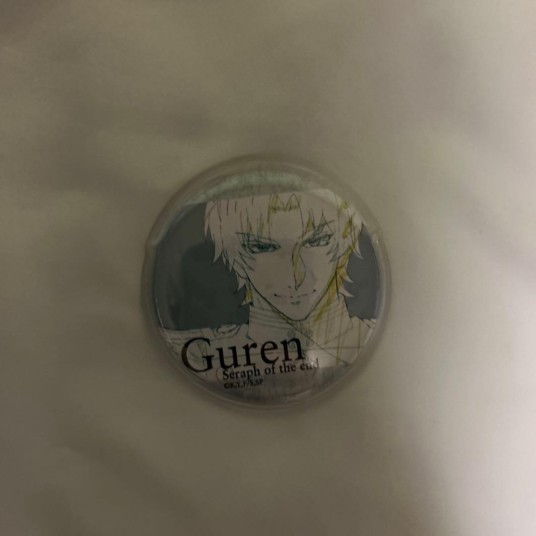 終わりのセラフ　一瀬グレン　缶バッジ