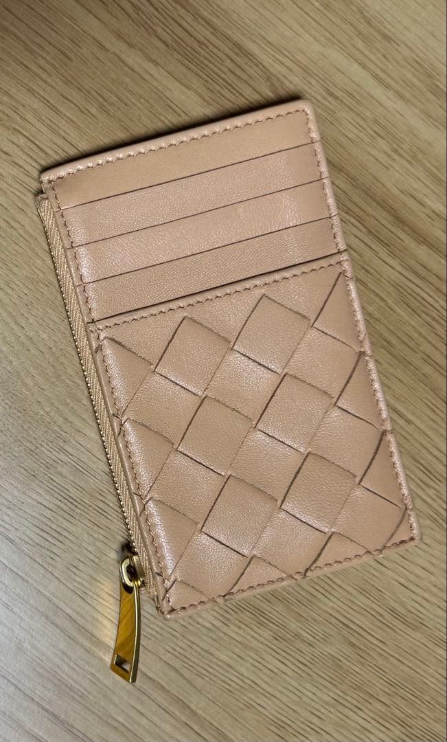 [美品] ボッテガ ヴェネタ ケース カードホルダー ベージュ　値下中