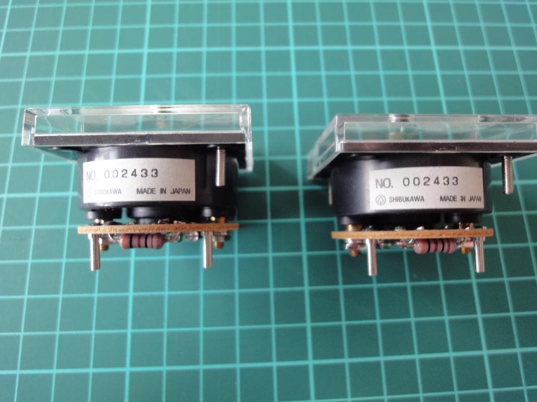 自作ステレオVUメーター186号機　桑野電機 TRR-45（新品未使用）