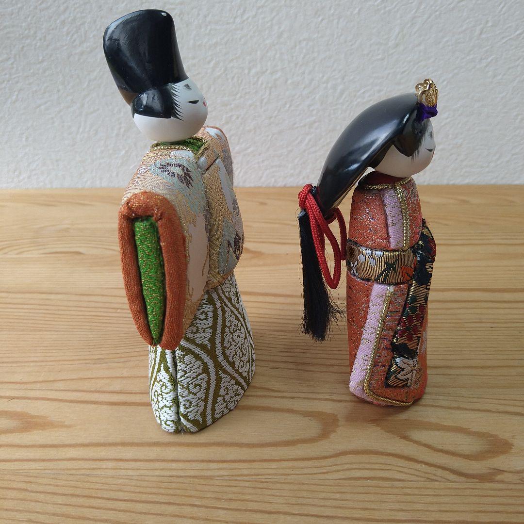 【新品未使用】お雛様 お内裏様 雛人形 ぼんぼり 木目込み人形