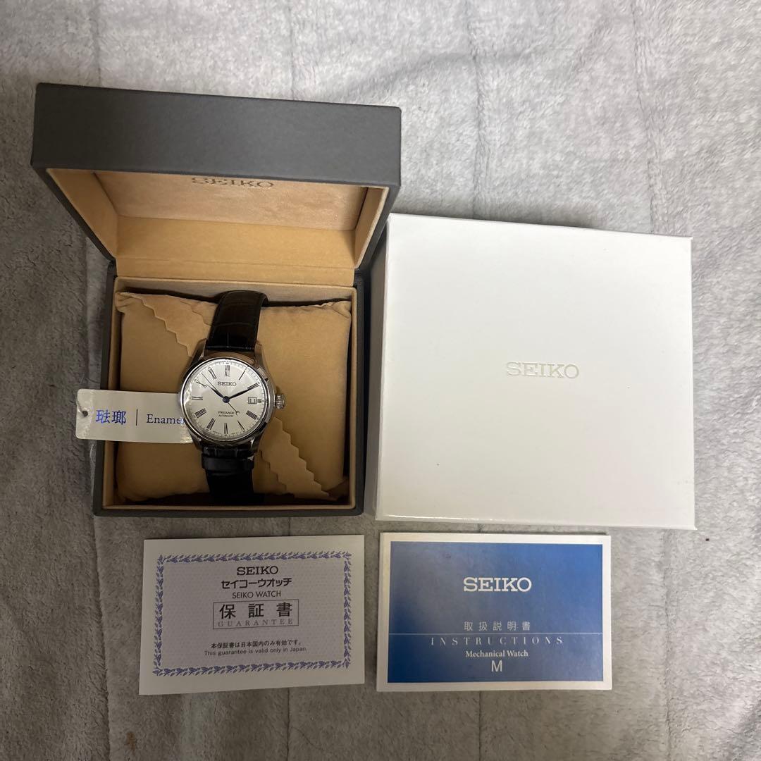 SEIKO PRESAGE SARX 049 琺瑯ダイヤルモデル 中古品