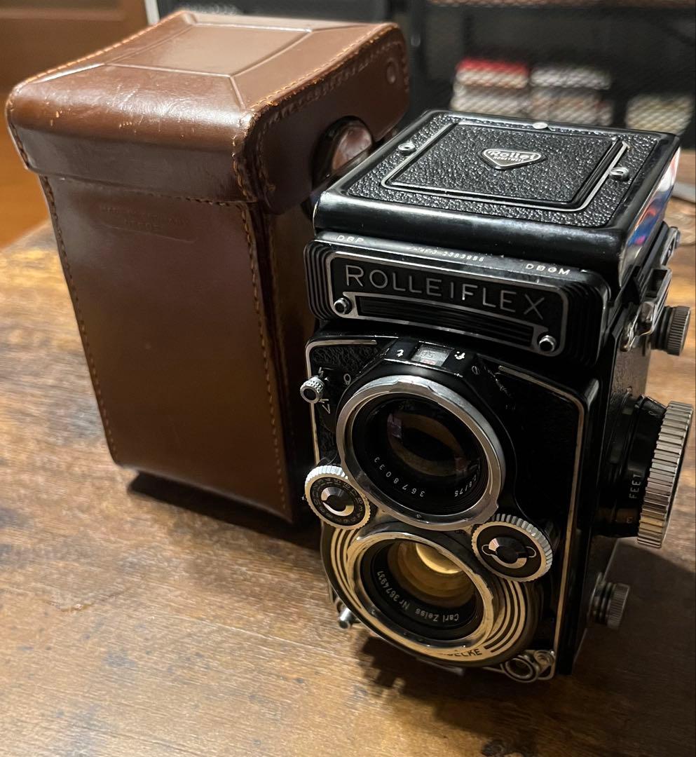 Rolleiflexローライフレックス 3.5E3二眼レフカメラ 3.5F 75