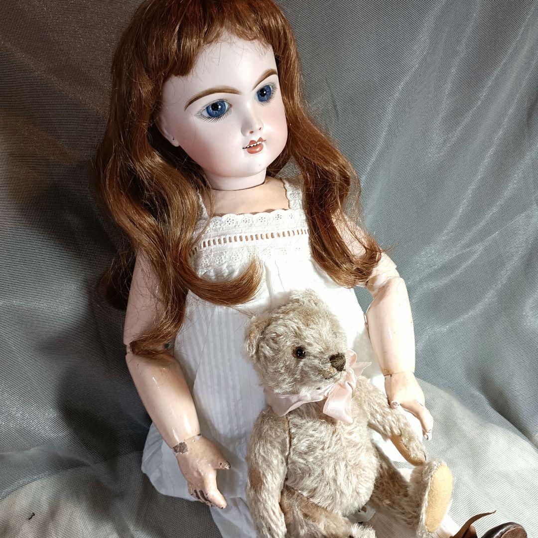 ⭐E12 アンティークドール　エデンべべ　大きな美しい瞳　⭐ジュモーボディ