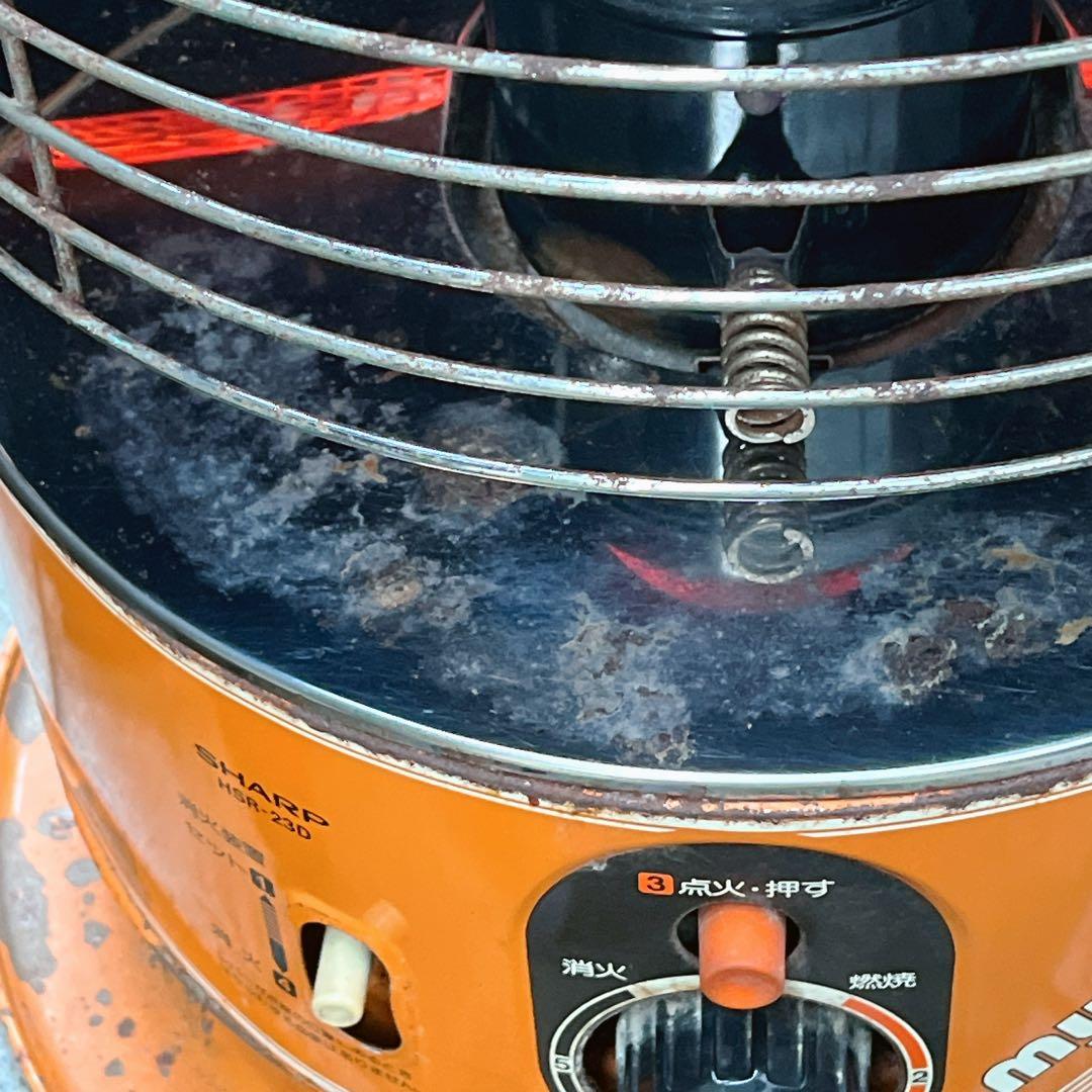 【最終値下げ】SHARP myペチカ1800 オレンジ 石油ストーブ 昭和レトロ