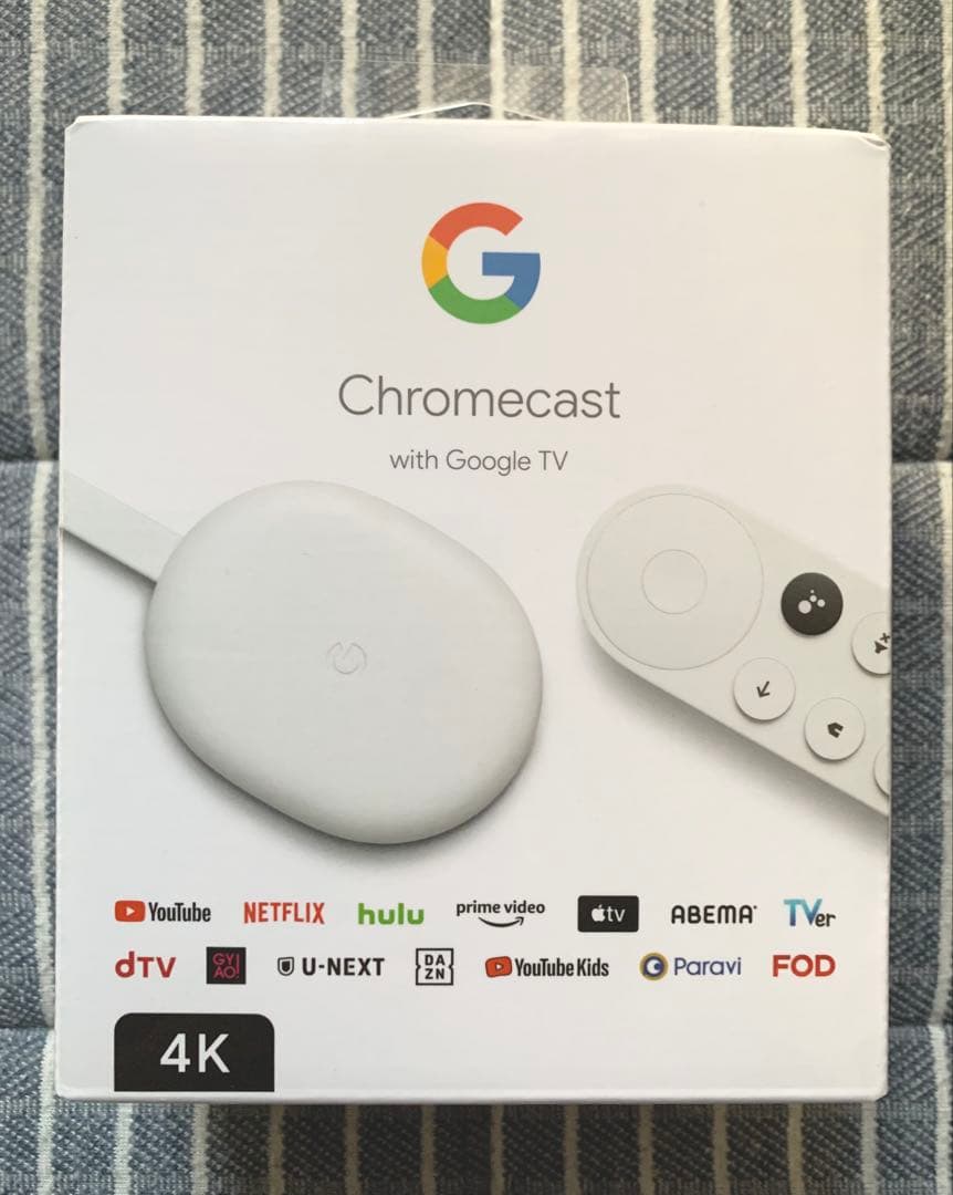 ☆新品　Google Chromecast with Google TV 4K