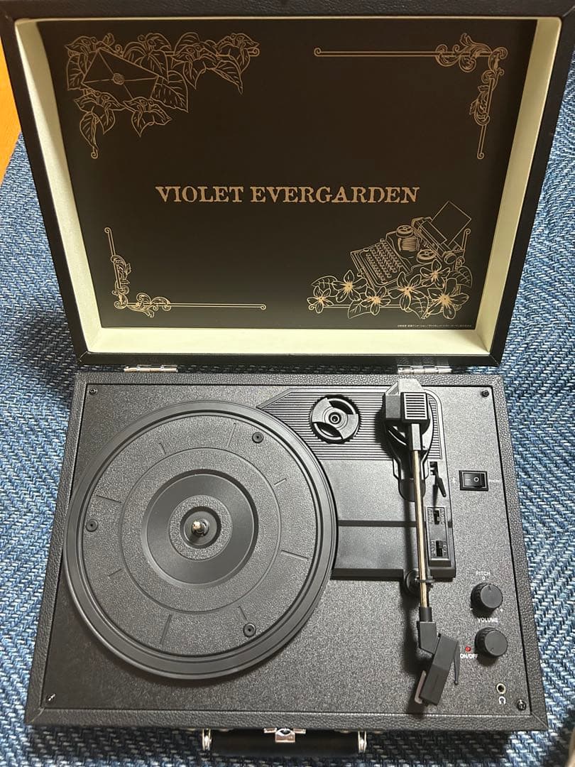 限定品　劇場版　ヴァイオレット・エヴァーガーデン　ターンテーブル