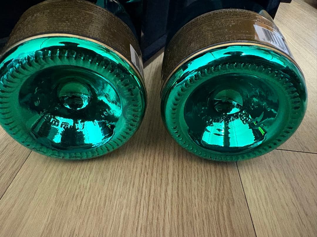 アルマンドシャンパン　空瓶　ケース付き　6本セット