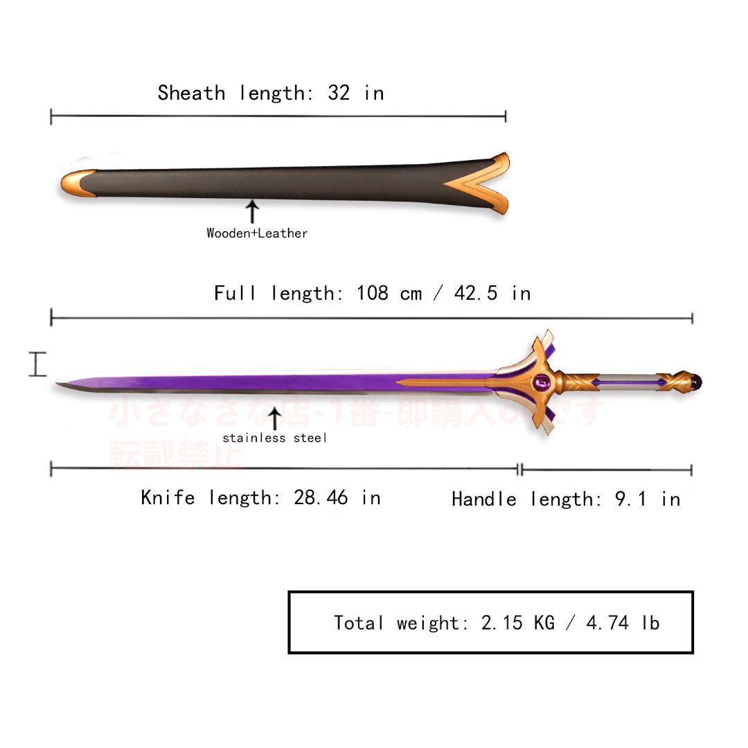 きらめく星 古兵器 武具 模造刀·模擬刀 Cosplay ロールプレイング