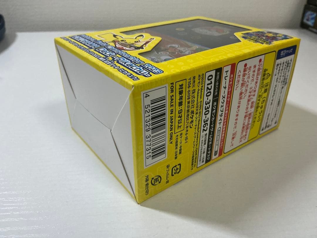 ポケモンカード　wcs2023横浜記念デッキ　テラスタルフェス　シュリンク付き