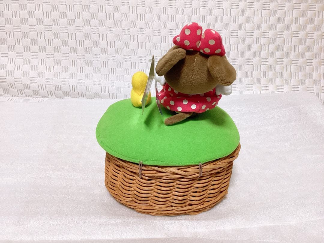 平成レトロ❤︎DiSNEY❤︎ 非売品 ミニーマウス ぬいぐるみ 小物入れ タグ付き