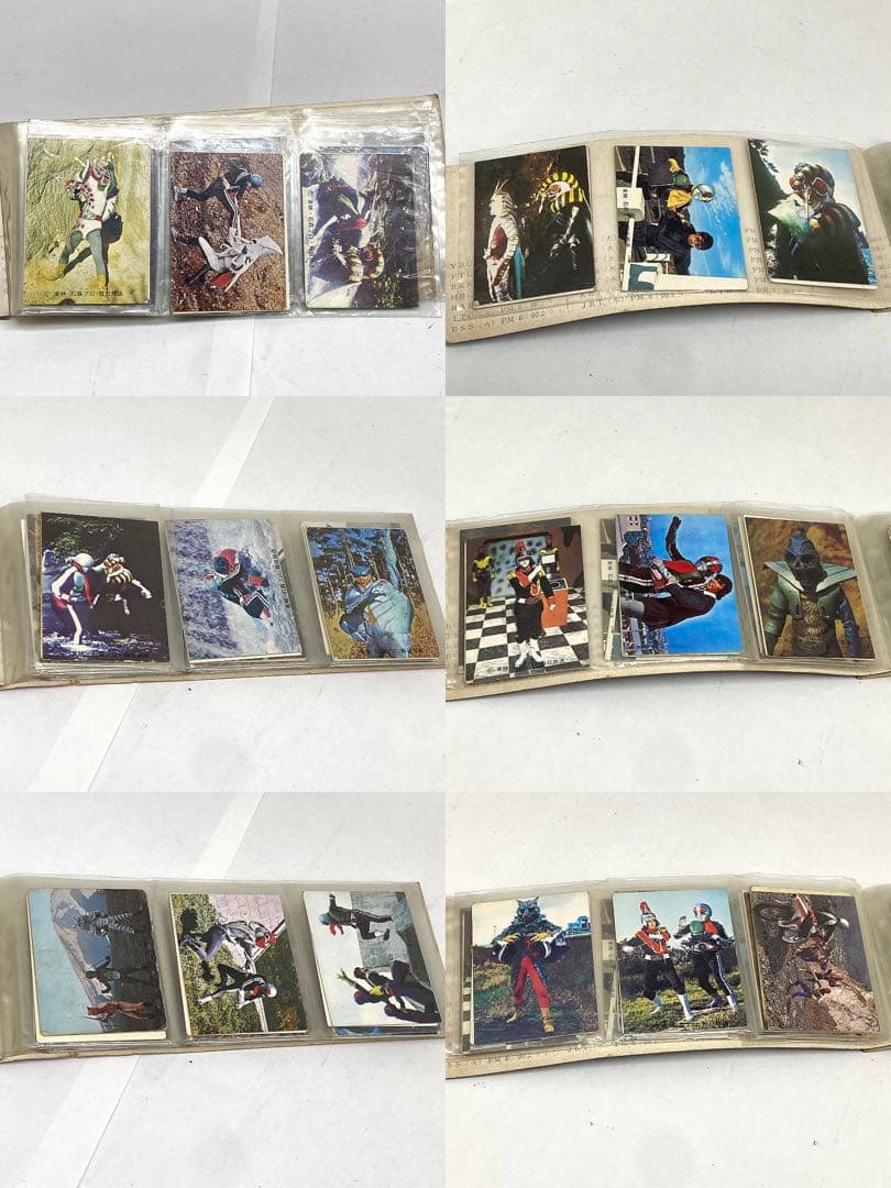 M*.様 合計約223枚 仮面ライダーカード ロボコンカード アルバム4冊セット
