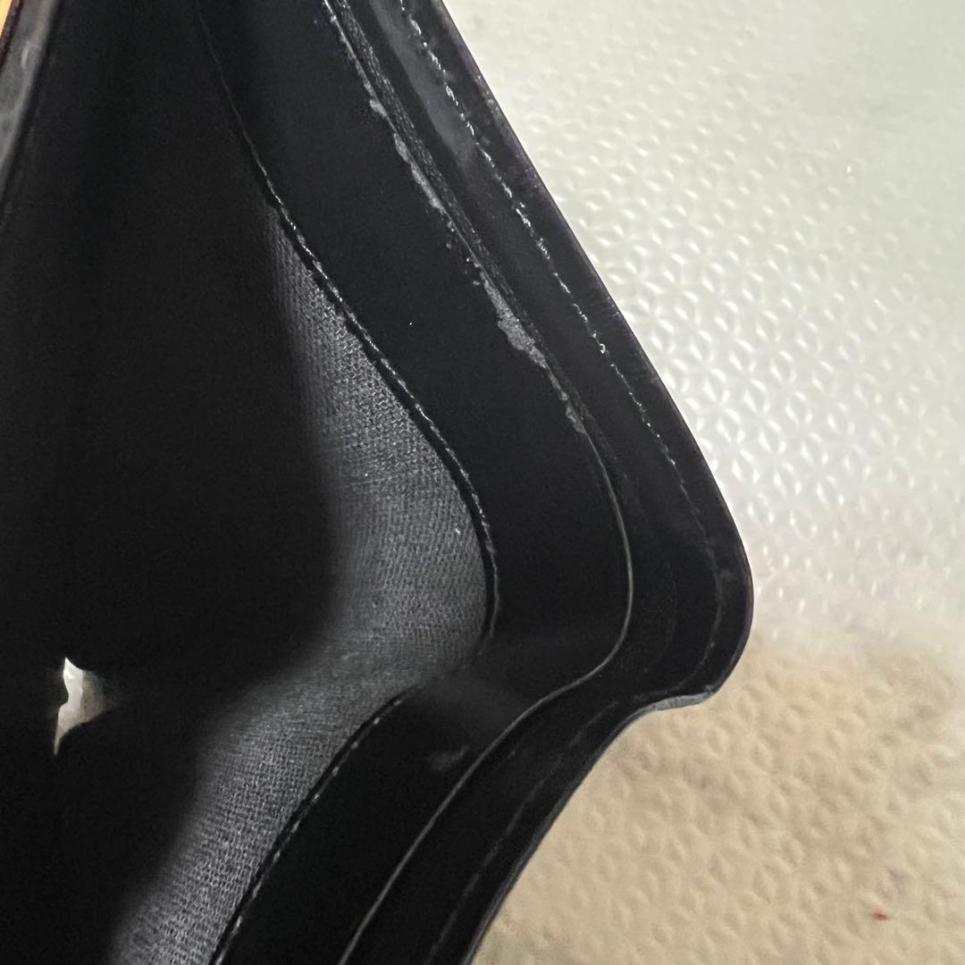 レア品　ジバンシー GIVENCHY ヴィンテージ　折り財布　総柄　ガマ口　黒