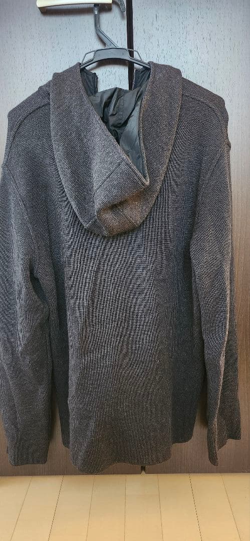 美品　プラダスポーツ　ウールパーカー