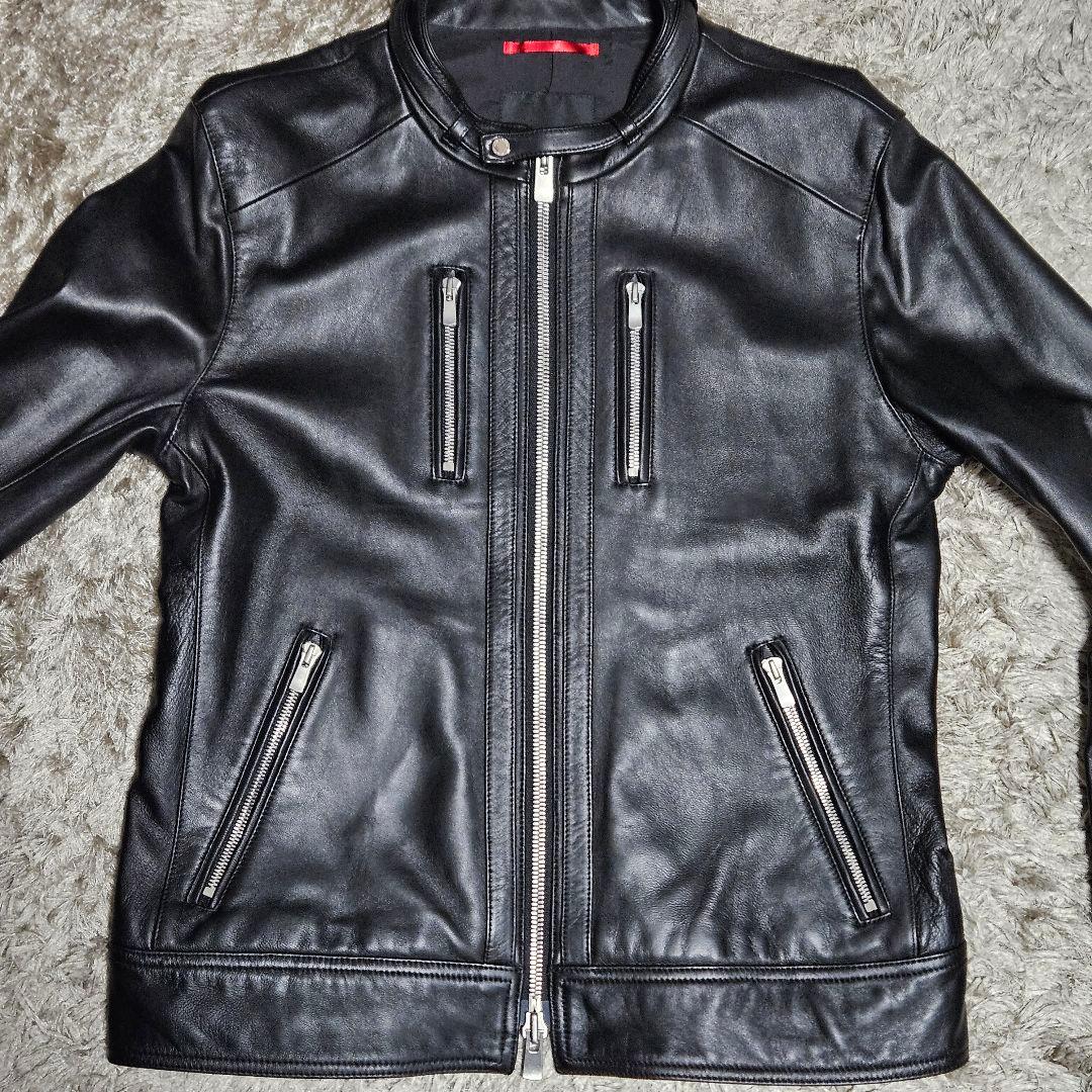 【2024年モデル】 LOVELESS シングルレザーライダース M ブラック